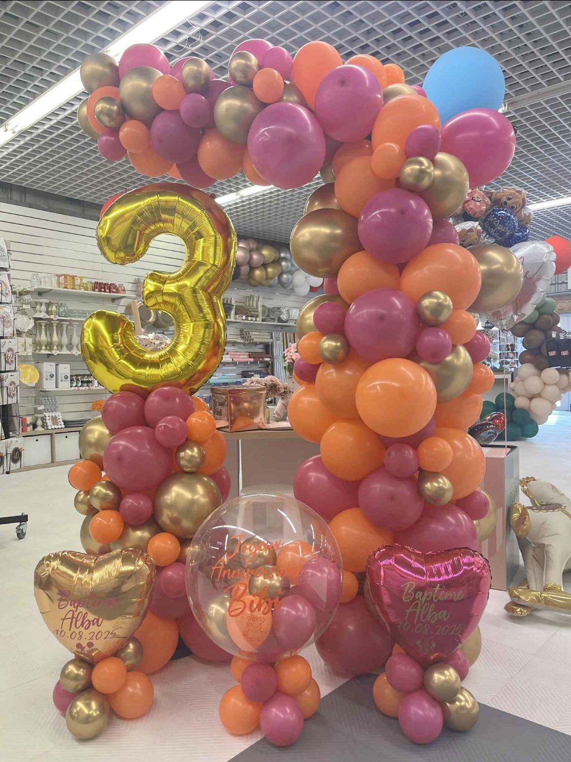 ballongbukett folie let's party main image 1