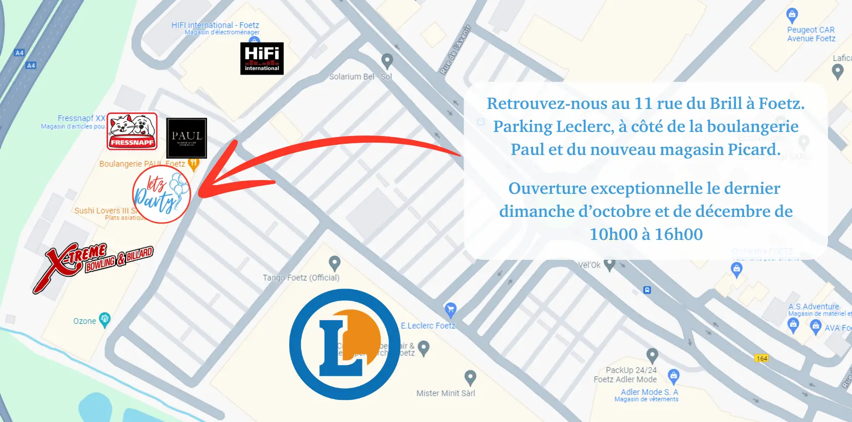 Letz Party : Ballons, Pùtisserie, Cadeaux, Décoration